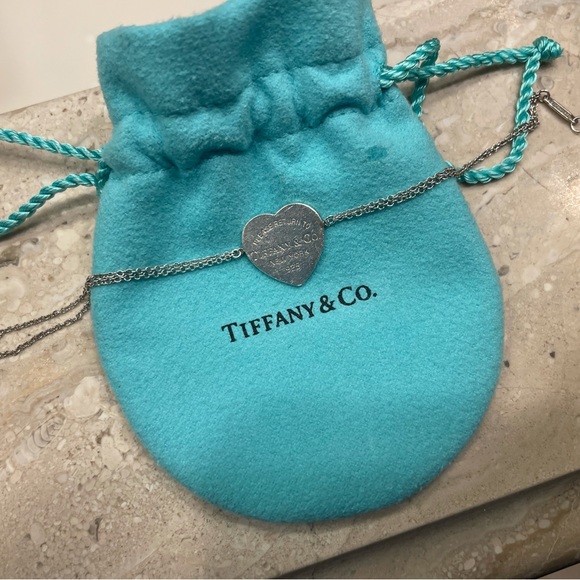 Tiffany & Co. | Jewelry | Tiffany Co Heart Bracelet | Poshmark